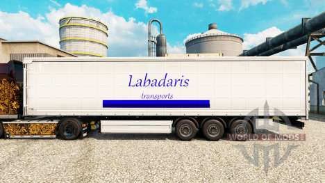 La piel Labadaris Transportes en remolques para Euro Truck Simulator 2