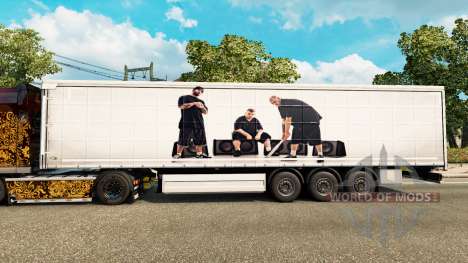 La piel de BUG Mafia para remolques para Euro Truck Simulator 2