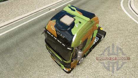 De camuflaje de piel para Iveco tractora para Euro Truck Simulator 2