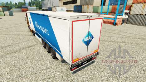 ARAL piel para remolques para Euro Truck Simulator 2