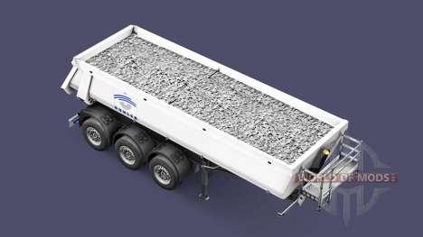 Semi-remolque tipper Schmitz Cargobull Buhler para Euro Truck Simulator 2