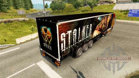 La piel de S. T. A. L. K. E. R. en semi para Euro Truck Simulator 2