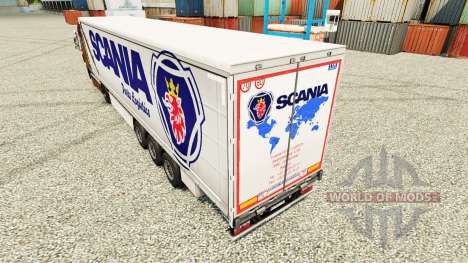 La piel Scania Logística de las Piezas para remo para Euro Truck Simulator 2