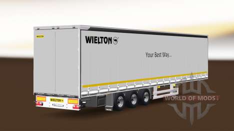 Cortina semi-remolque Wielton v1.1 para Euro Truck Simulator 2