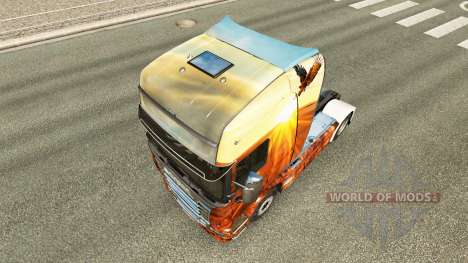 Espíritu libre de la piel para Scania camión para Euro Truck Simulator 2