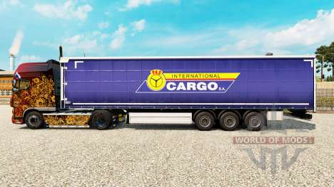 La piel PKS Internacional de Carga S. A. en el r para Euro Truck Simulator 2