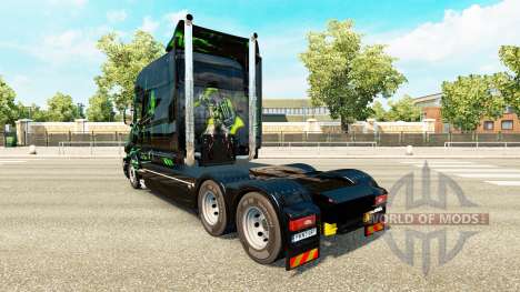 Monster Energy de la piel para el Scania T tract para Euro Truck Simulator 2