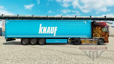 Skin Knauf on semi para Euro Truck Simulator 2