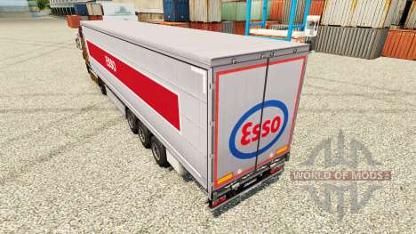 La piel de la Esso en semi para Euro Truck Simulator 2