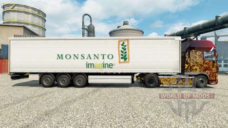 La piel de Monsanto imaginar en semi para Euro Truck Simulator 2