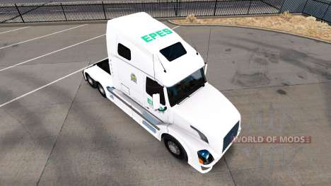 Epes de Transporte de la piel para camiones Volv para American Truck Simulator