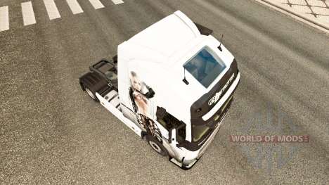 Sexy Fantasía de la piel para camiones Volvo para Euro Truck Simulator 2