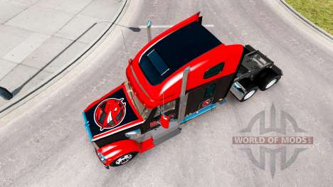 Скин Hell Energy Drink на Freightliner Coronado para American Truck Simulator