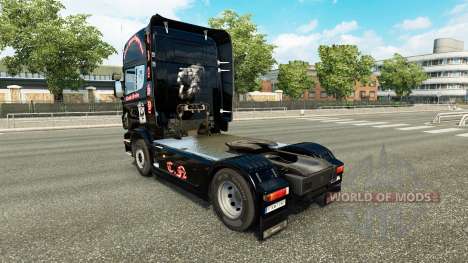 La piel Crasy Trans Logística v2.0 camión Scania para Euro Truck Simulator 2