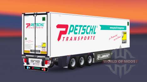 Semitrailer reefer EN Petschl para Euro Truck Simulator 2