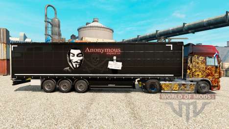 La piel por Anonymous en semi para Euro Truck Simulator 2