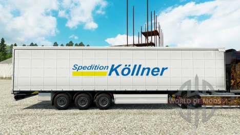 La piel Spedition Kollner en semi para Euro Truck Simulator 2