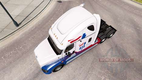 La piel de A. T. Un tractor Freightliner Cascadi para American Truck Simulator