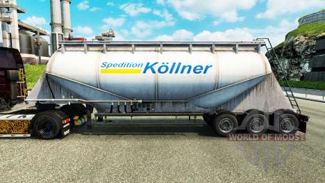 La piel Spedition Kollner cemento semi-remolque para Euro Truck Simulator 2