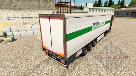 Schaumberger Spedition de la piel para remolques para Euro Truck Simulator 2