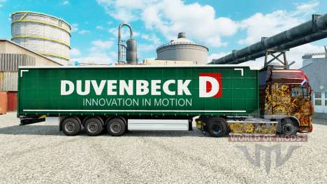 Duvenbeck de la piel para remolques para Euro Truck Simulator 2