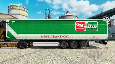 La piel GM itm Mobeltransport para remolques para Euro Truck Simulator 2
