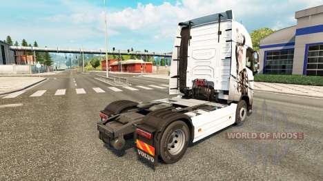 Sexy Fantasía de la piel para camiones Volvo para Euro Truck Simulator 2