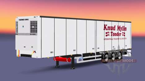 El semirremolque-el refrigerador Knuy Mylin Nark para Euro Truck Simulator 2