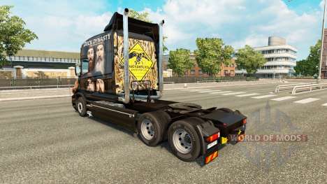 La piel del Pato de la Dinastía de camiones Scan para Euro Truck Simulator 2