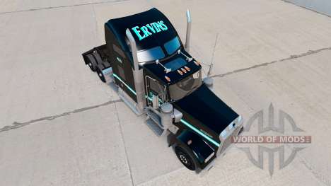 La piel Ervins el Transporte en camión Kenworth  para American Truck Simulator