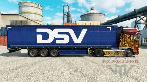 DSV de la piel para remolques para Euro Truck Simulator 2