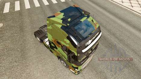 De camuflaje de piel para camiones Volvo para Euro Truck Simulator 2