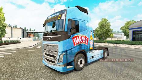 Harnés de la piel para camiones Volvo para Euro Truck Simulator 2