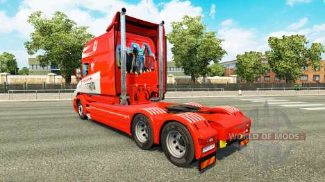 Piel S. Verbeek y ZN. para camión Scania T para Euro Truck Simulator 2