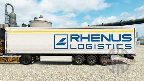Rhenus Logistics piel para remolques para Euro Truck Simulator 2