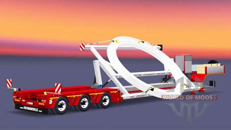 Baja de barrido Faymonville MegaMax para Euro Truck Simulator 2