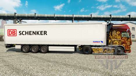 Schenker skin for trailers para Euro Truck Simulator 2
