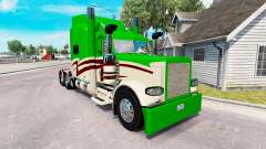 Скин Maverick Transporte на Peterbilt 389 para American Truck Simulator