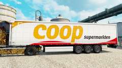 La piel Coop remolques para Euro Truck Simulator 2