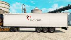 Holcim piel para remolques para Euro Truck Simulator 2