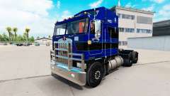 La piel en Cuero Trucking LLC tractocamión Kenworth K100 para American Truck Simulator