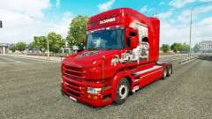 La piel Scania Historia en el camión Scania T para Euro Truck Simulator 2