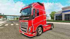Simple de la piel para camiones Volvo para Euro Truck Simulator 2