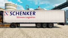La piel Schenker Stinnes Logística para remolques para Euro Truck Simulator 2