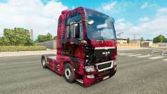 La piel Weltall en el camión MAN para Euro Truck Simulator 2