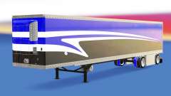 El semirremolque-el refrigerador para American Truck Simulator