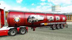 La piel Scania Historia de la química semi-remolque para Euro Truck Simulator 2