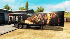 La piel de S. T. A. L. K. E. R. en semi para Euro Truck Simulator 2