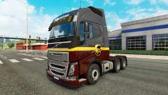 UPS piel para camiones Volvo para Euro Truck Simulator 2