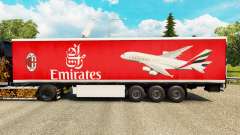 El Emirates Airlines piel para remolques para Euro Truck Simulator 2